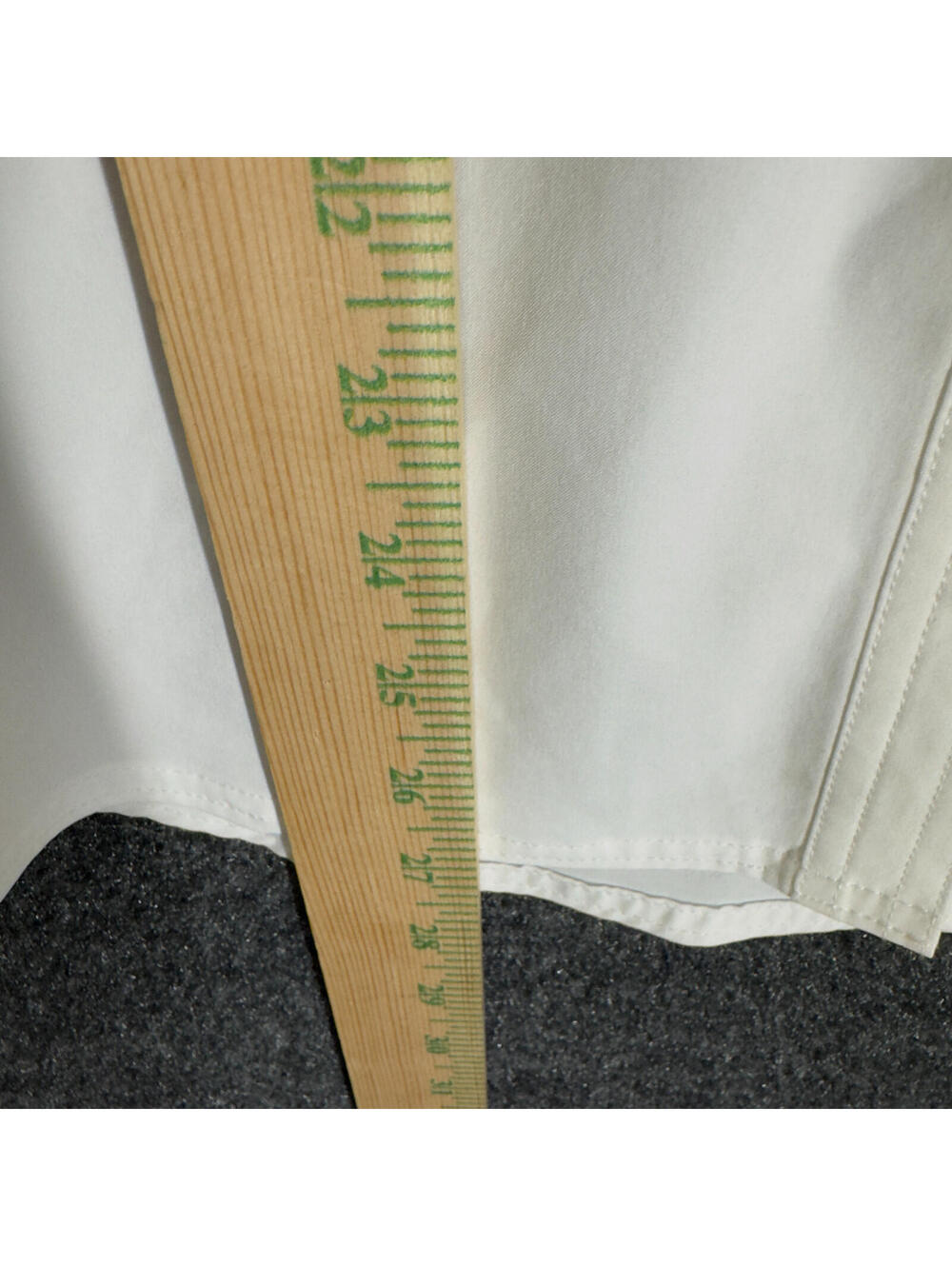 Eddie Bauer Shirt Women M Medium White Button Up Collared Long Sleeve Pockets - Picture 4 of 7